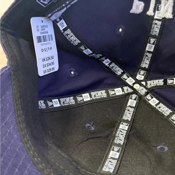 Pink Victoria’s Secret New York Yankees Adjustable Strap Dad Hat Brand New RARE - Picture 5 of 5